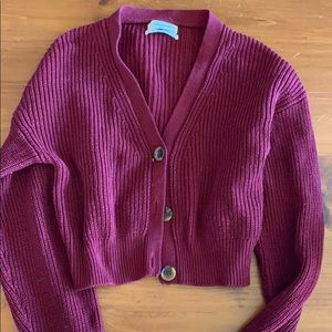 UO cropped cardigan